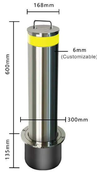Portable Crash Barrier Bollard image 3