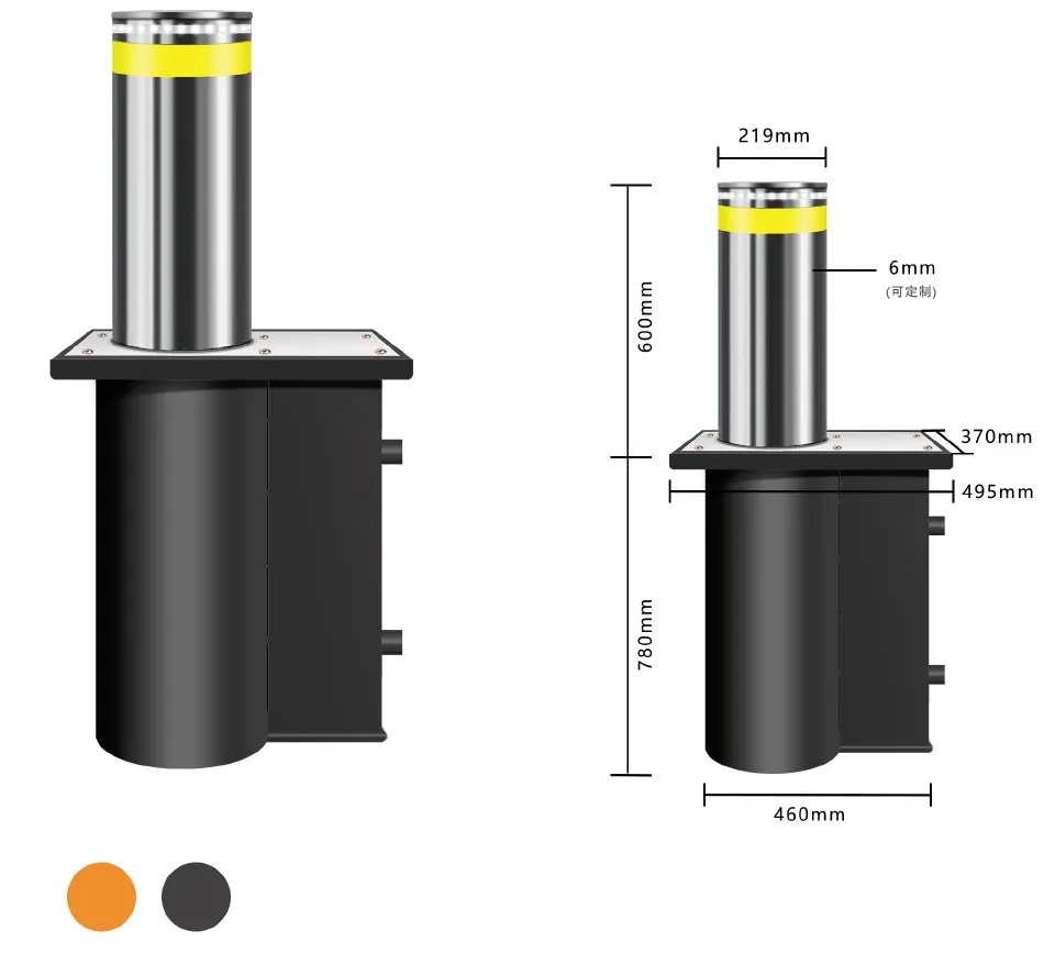 Retractable Bollard