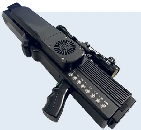 Portable Drone Jammer Gun